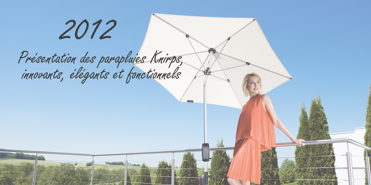 Introduction des premiers parasols Knirps Introduction des premiers parasols Knirps