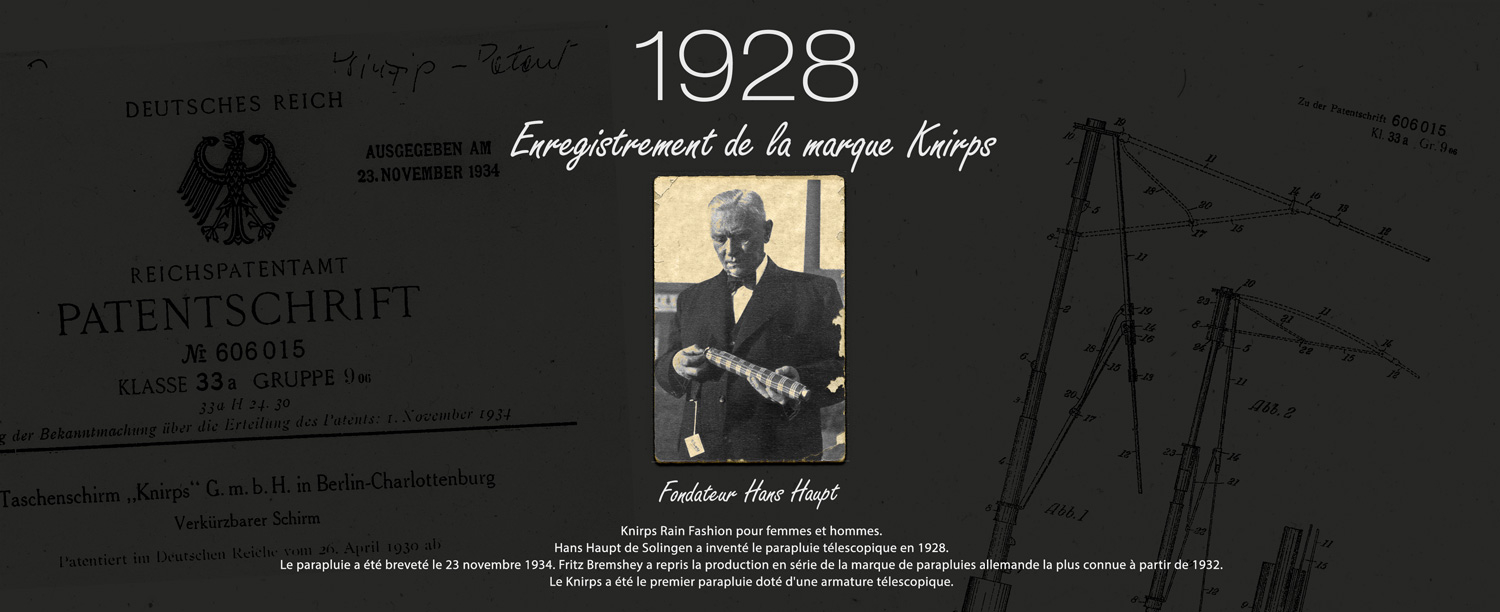 Enregistrement de la marque Knirps