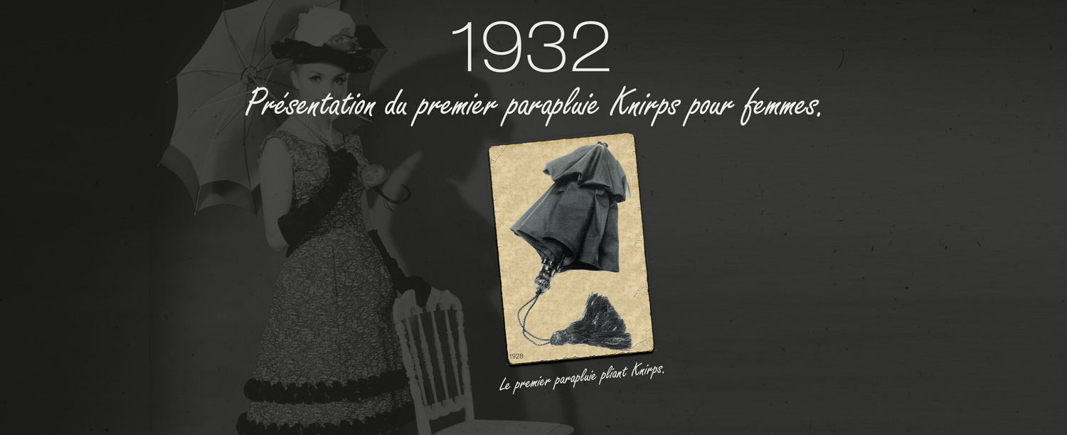 Premier parapluie Knirps pour femmes Premier parapluie Knirps pour femmes
