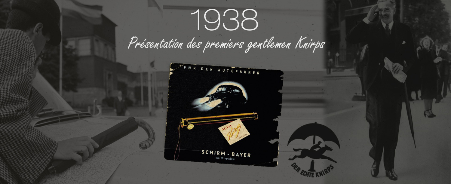 Premiers parapluies Knirps pour hommes
